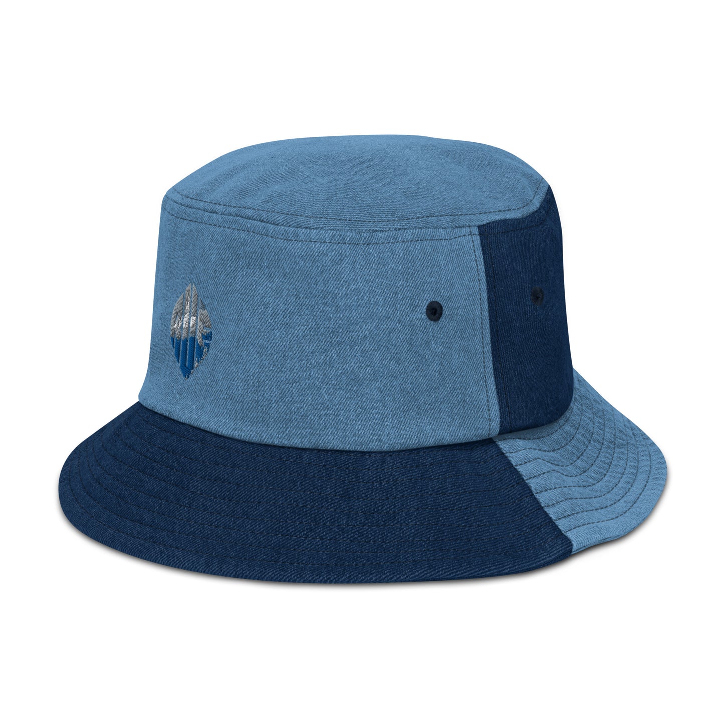 Multi-Denim bucket hat