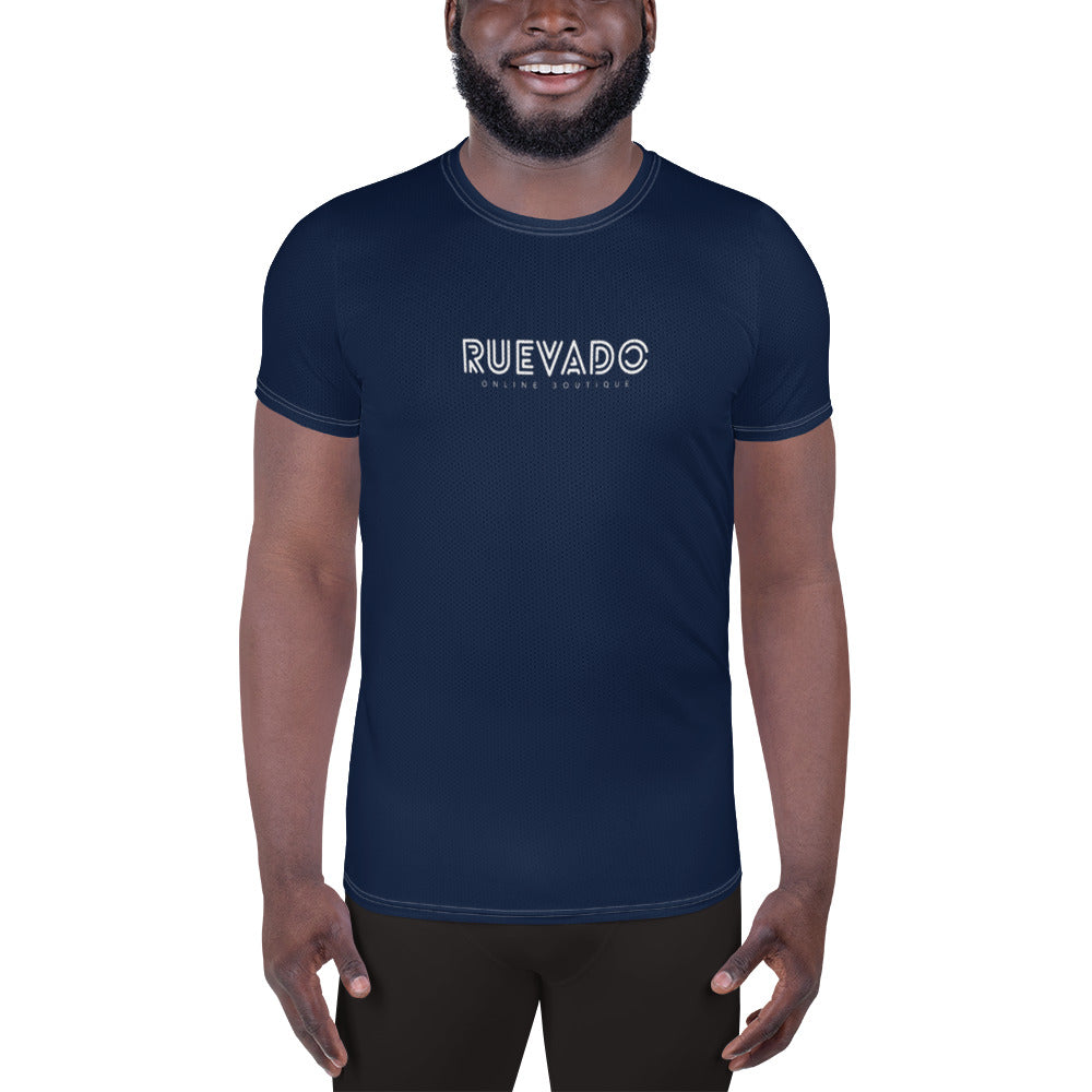 Navy Blue Athletic T-shirt