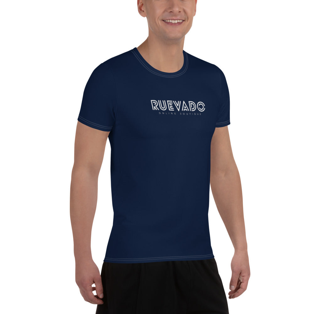 Navy Blue Athletic T-shirt