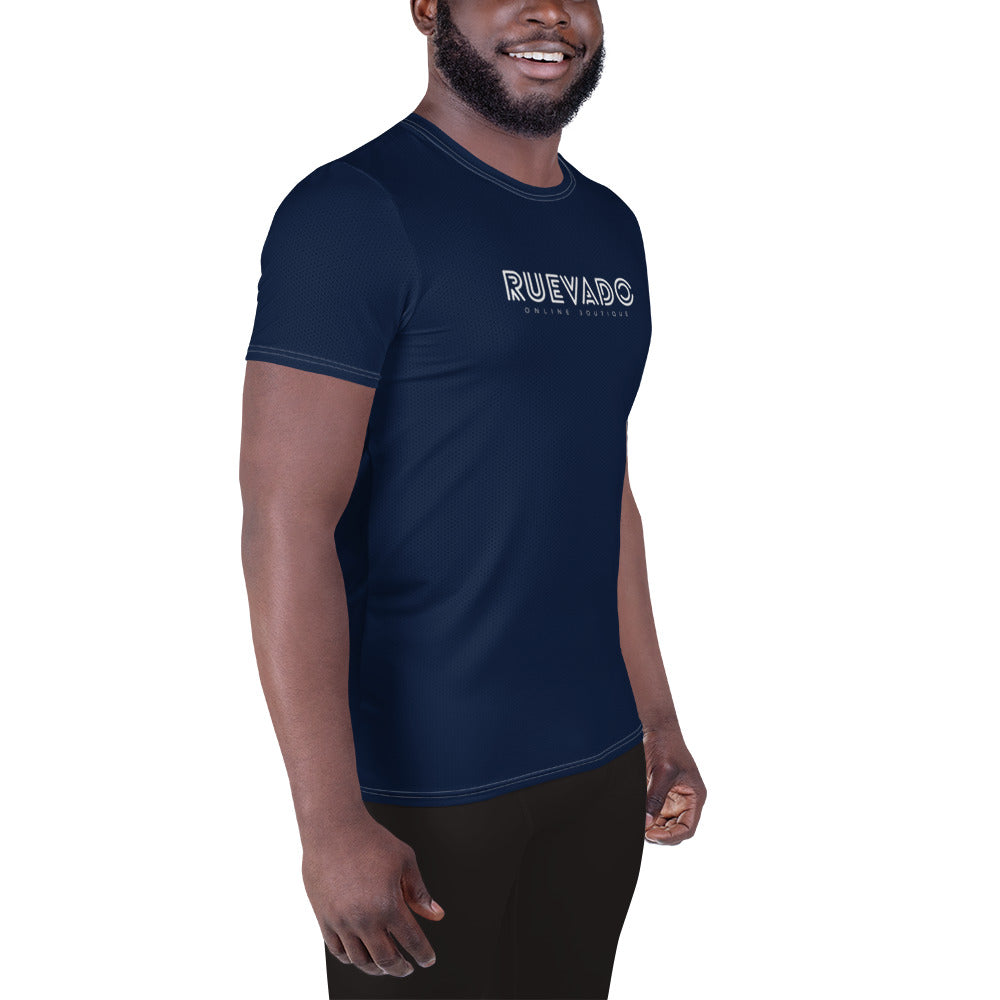 Navy Blue Athletic T-shirt