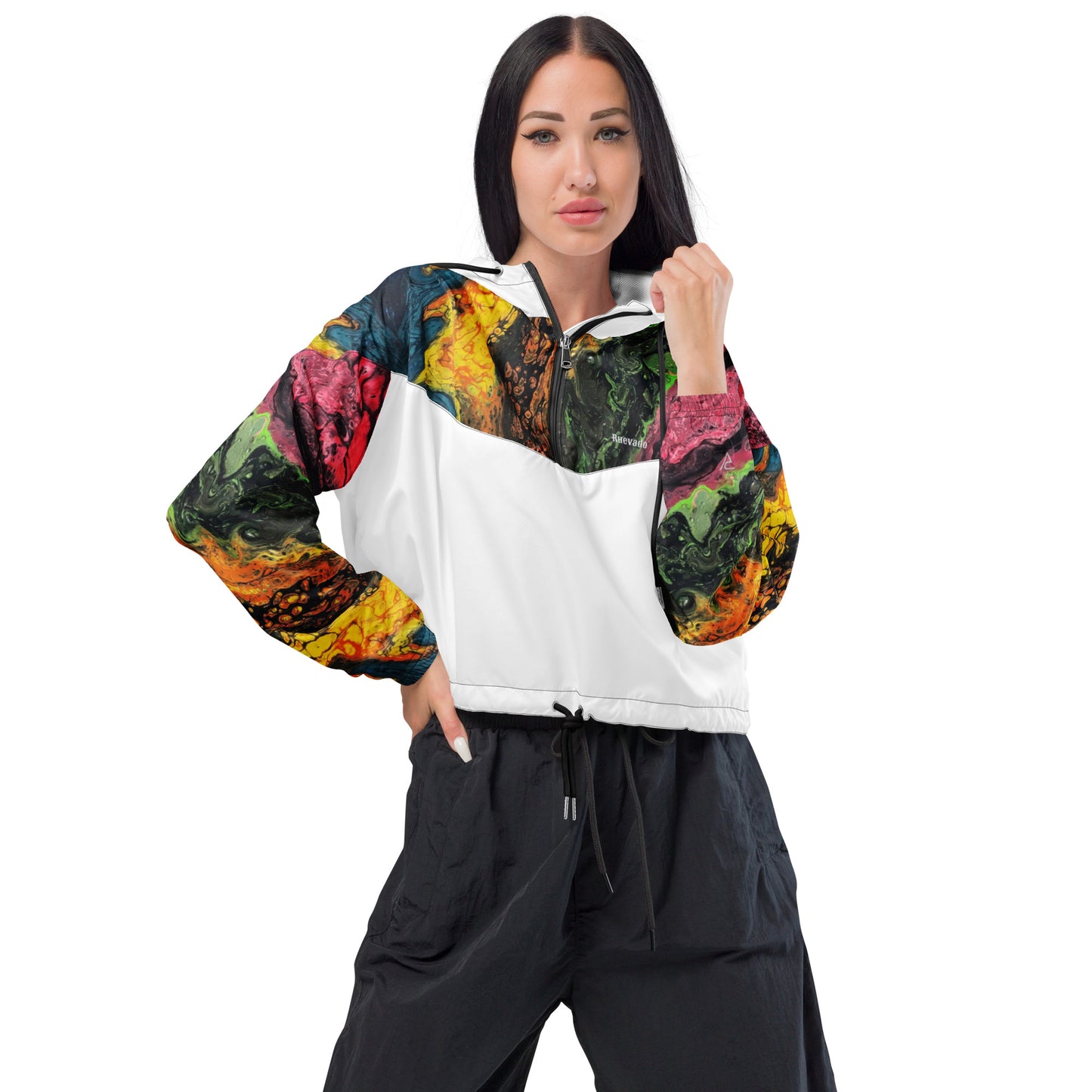 Daub cropped windbreaker