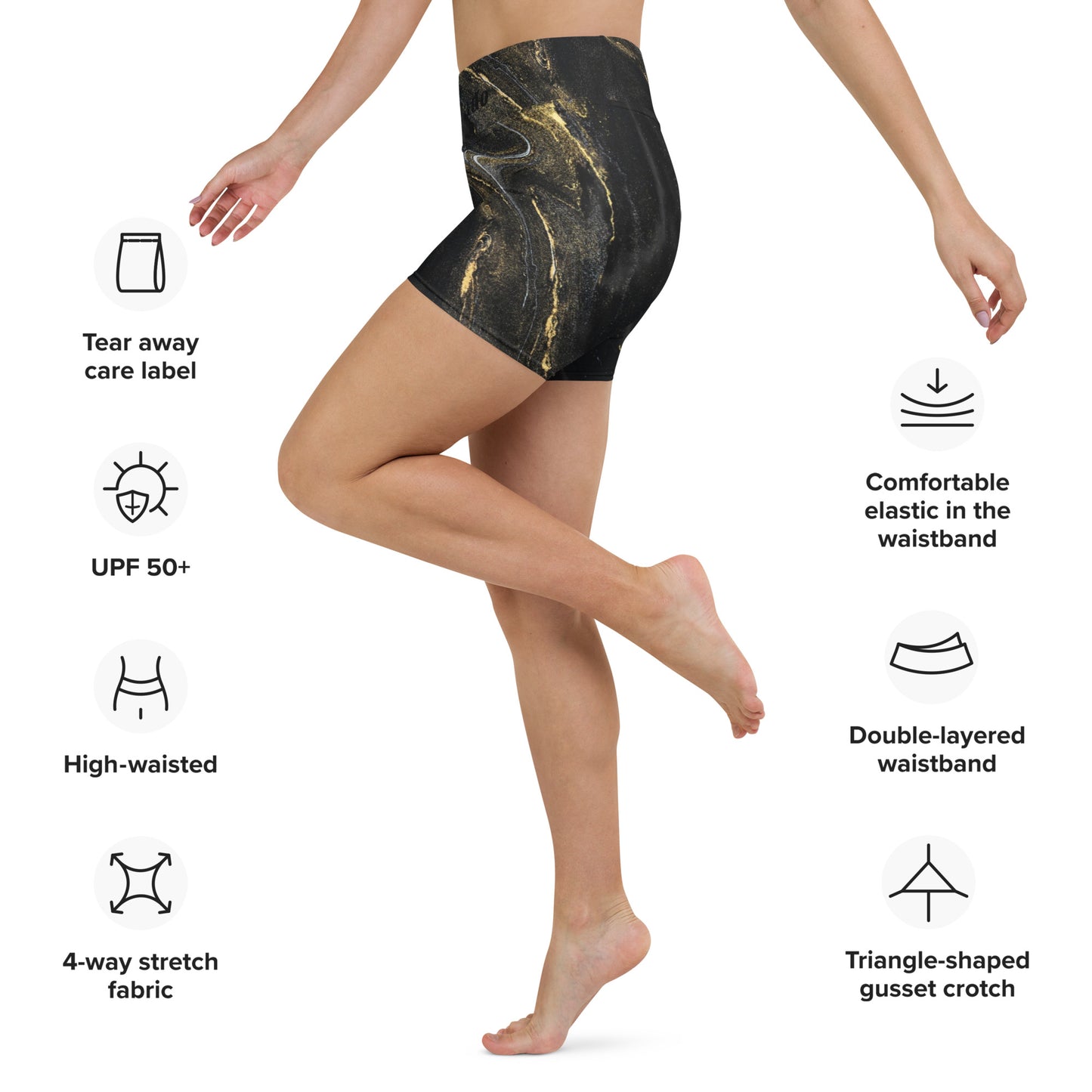 Portoro Yoga Shorts