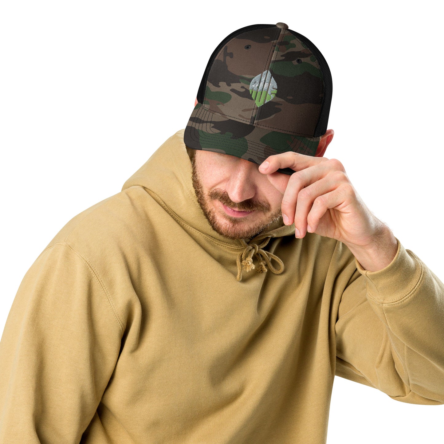 Camouflage Truckers Cap