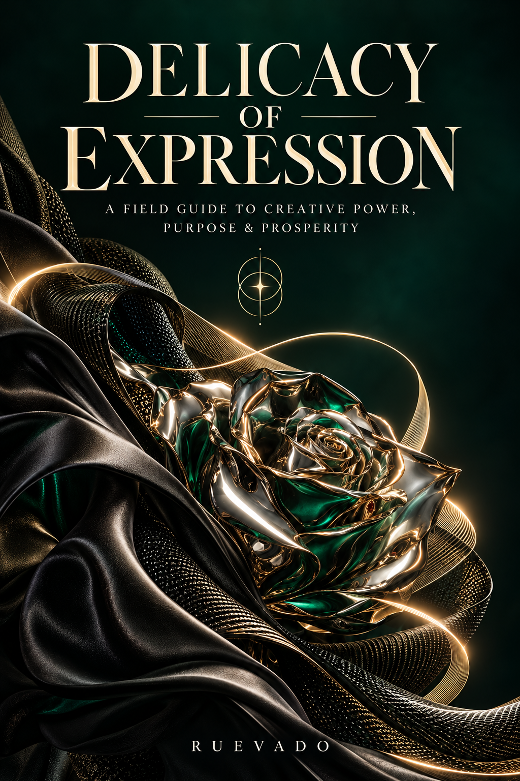 Delicacy of Expression by RUEVADO — chrome rose cover