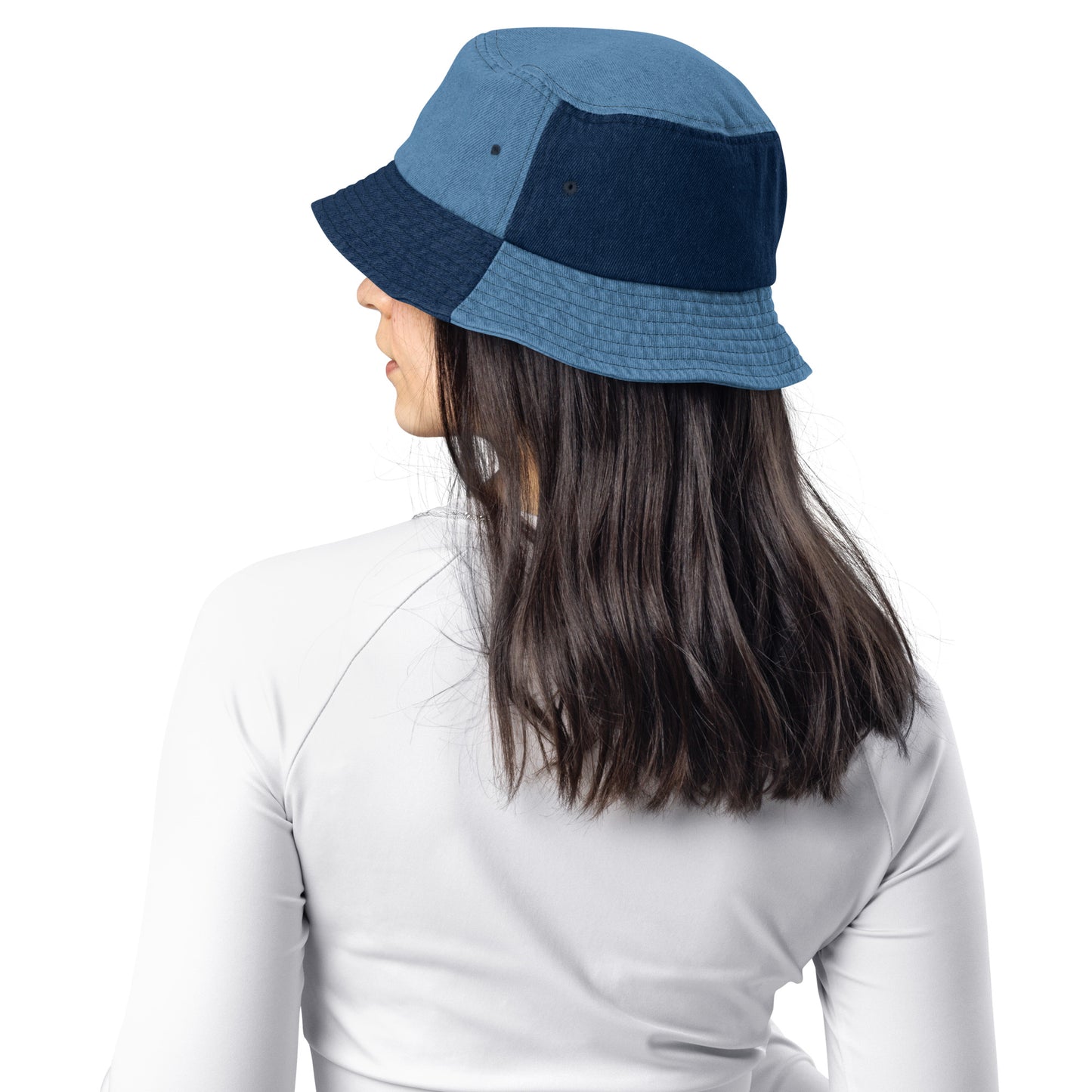 Multi-Denim bucket hat