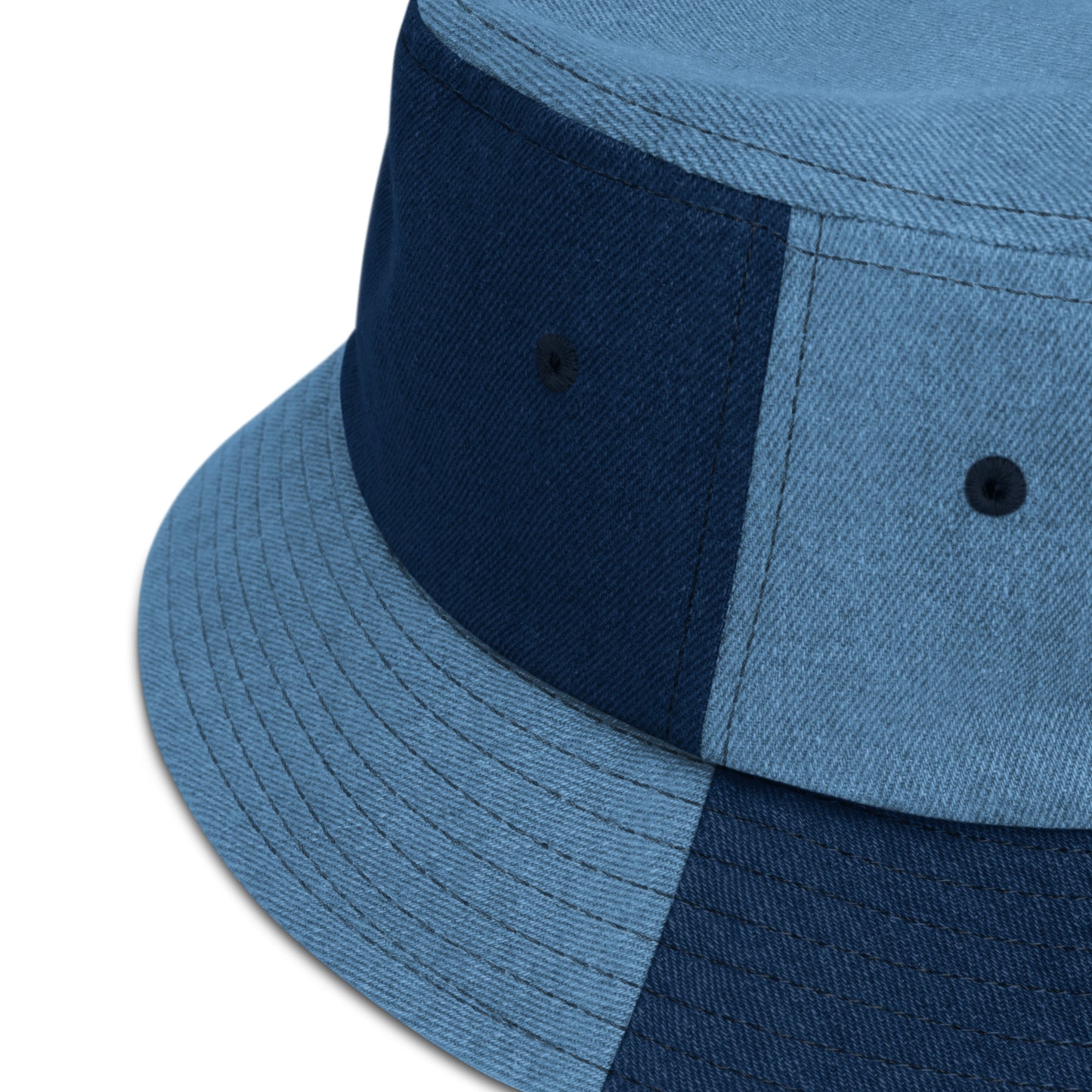 Multi-Denim bucket hat