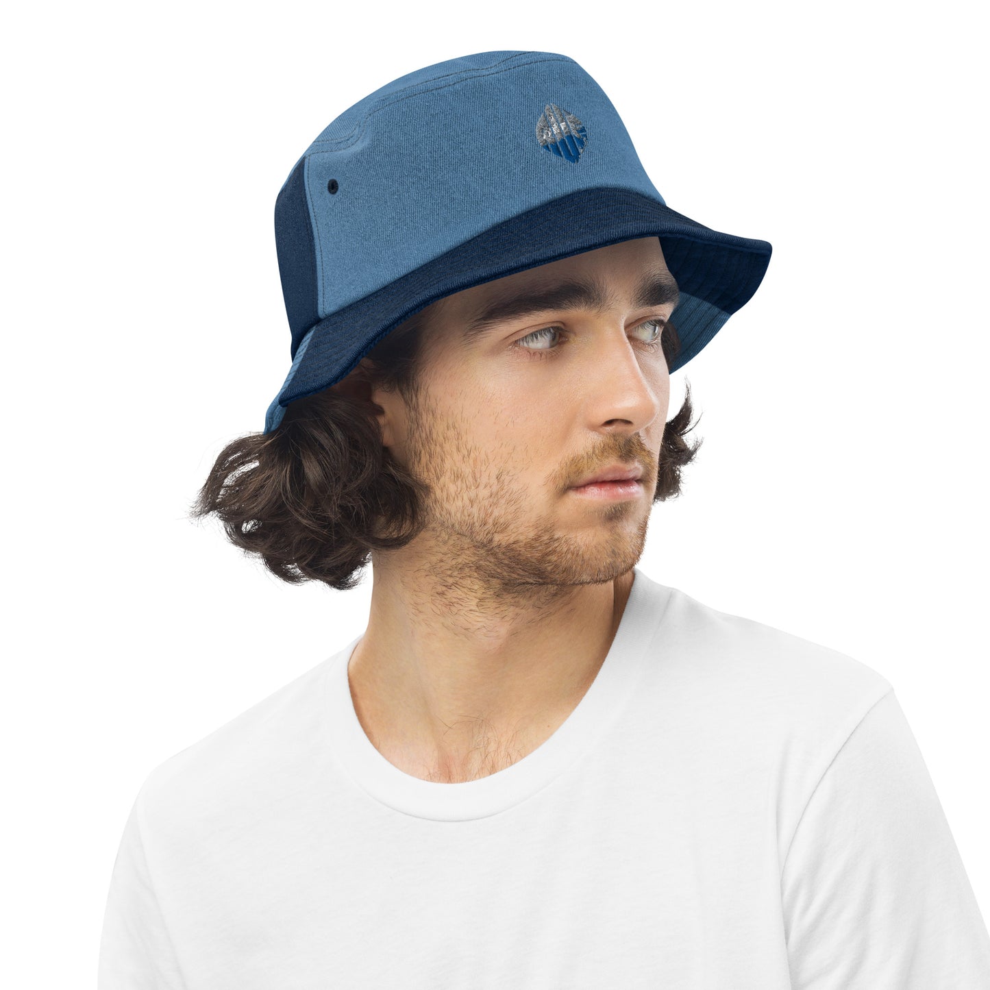 Multi-Denim bucket hat