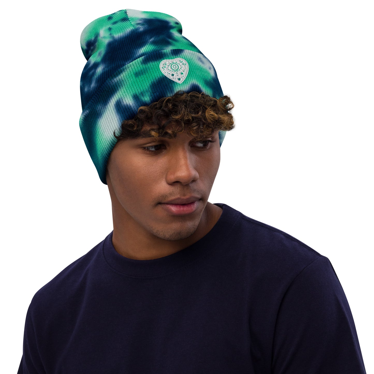 Tie-dye beanie