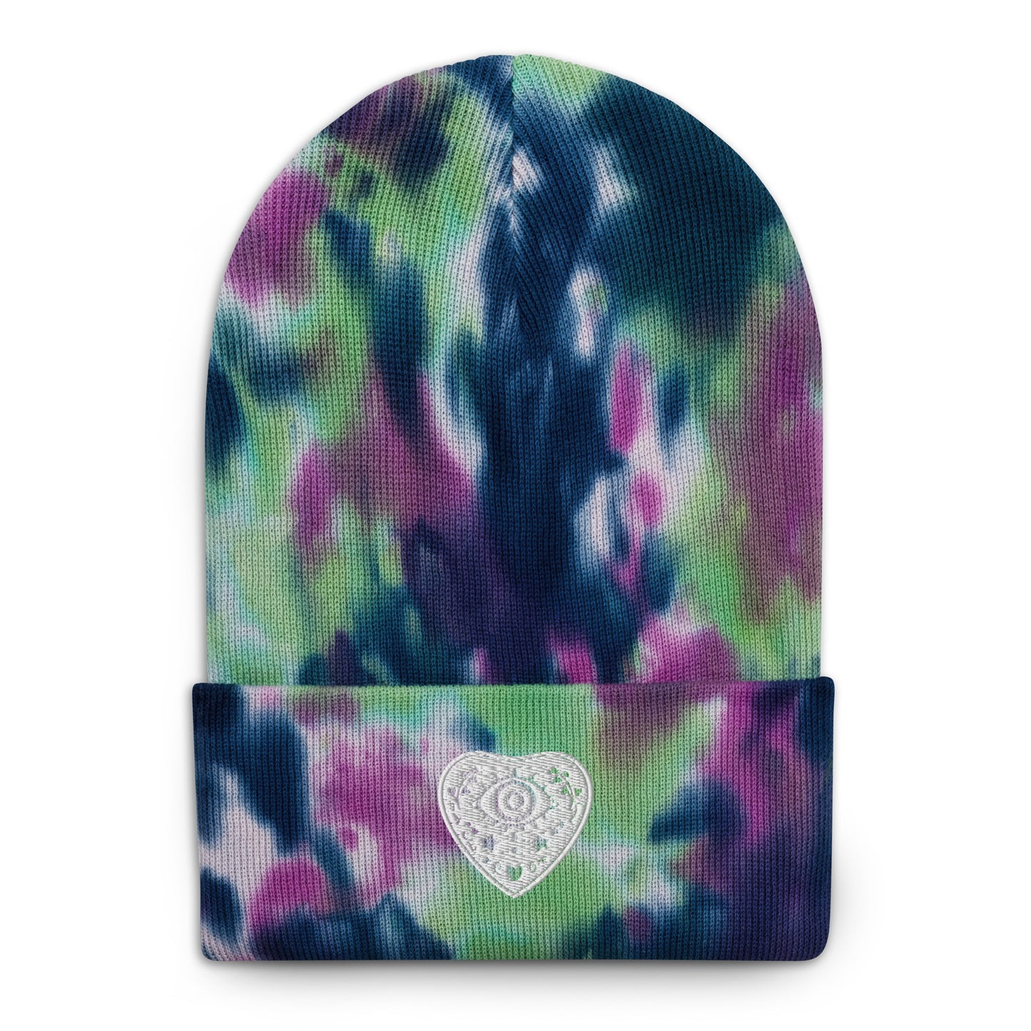 Tie-dye beanie