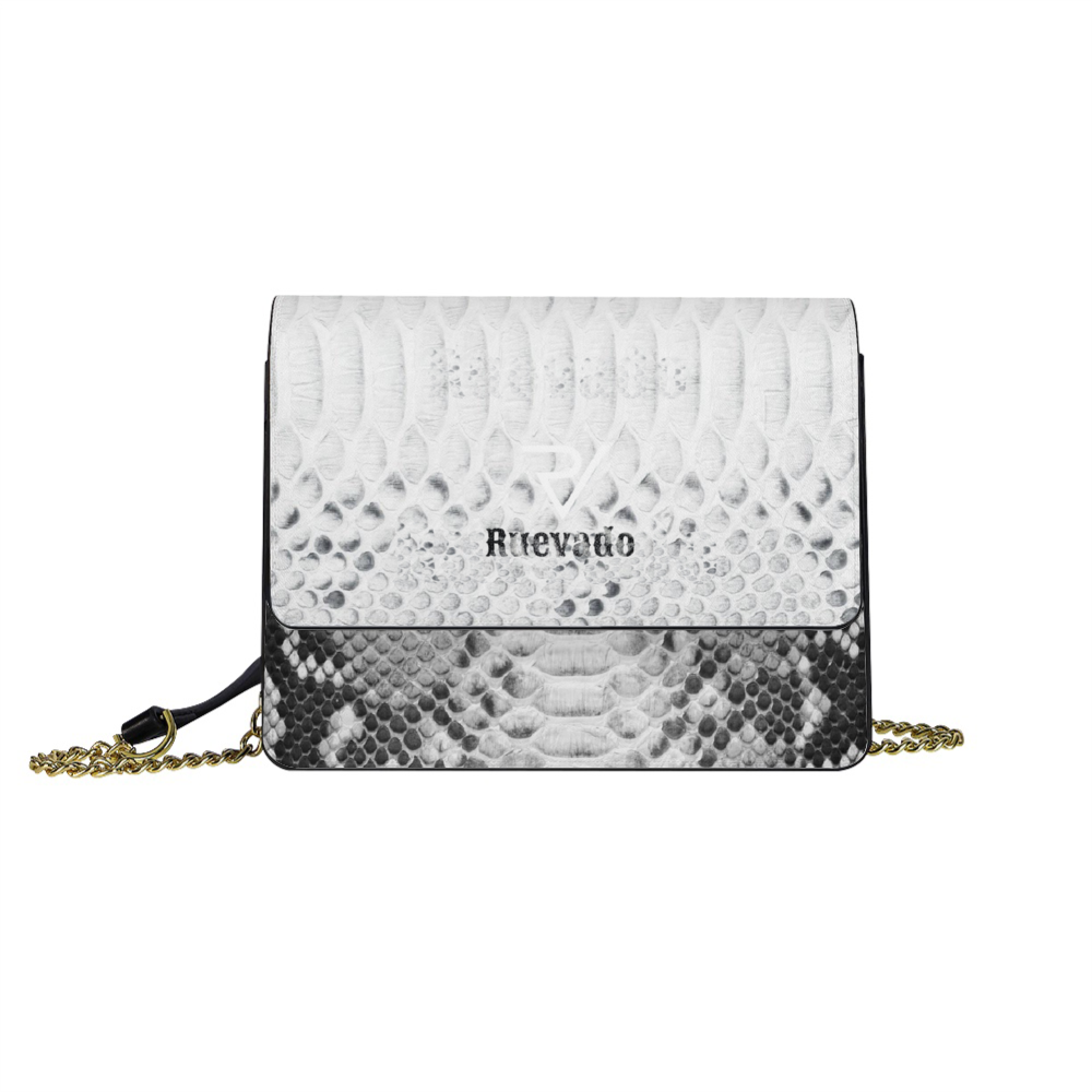 Ivory Boa Leather  Bag