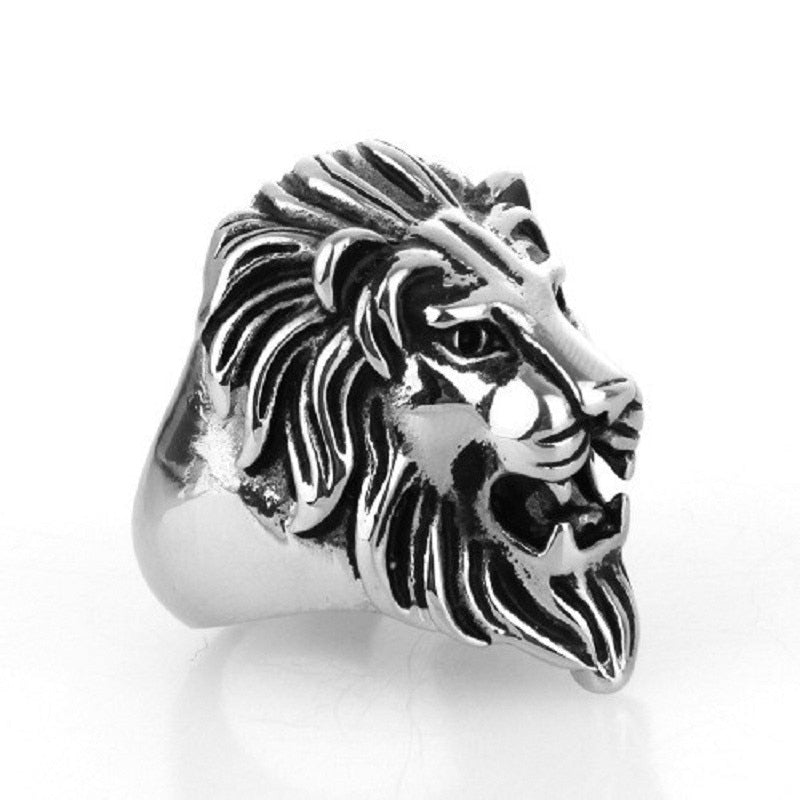 Leo Silver Ring