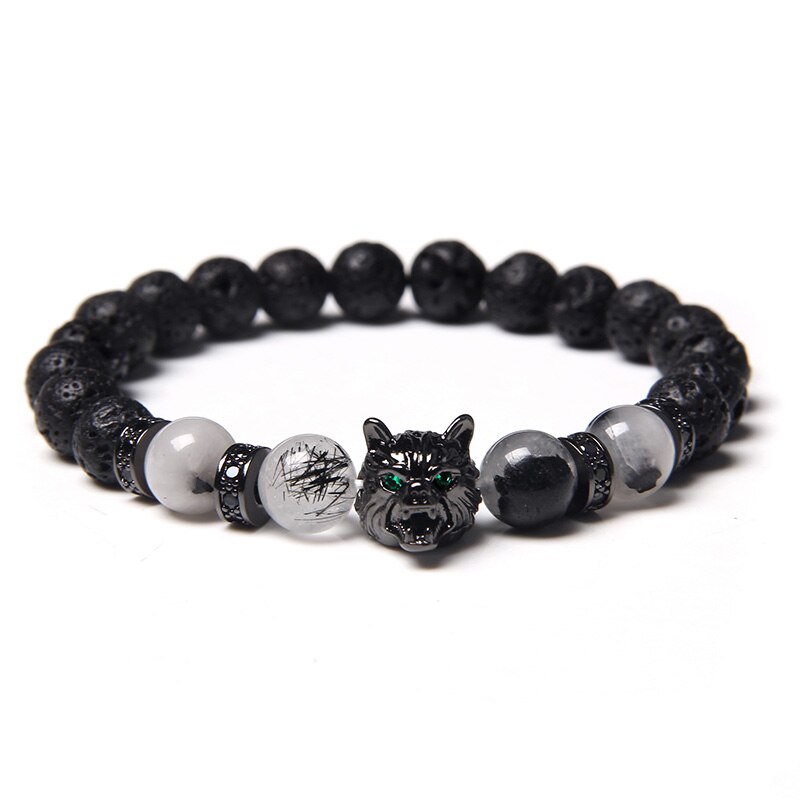 Tigris Emerald Eye Bracelet