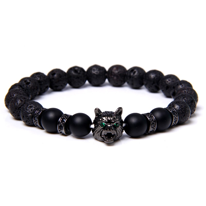 Tigris Emerald Eye Bracelet