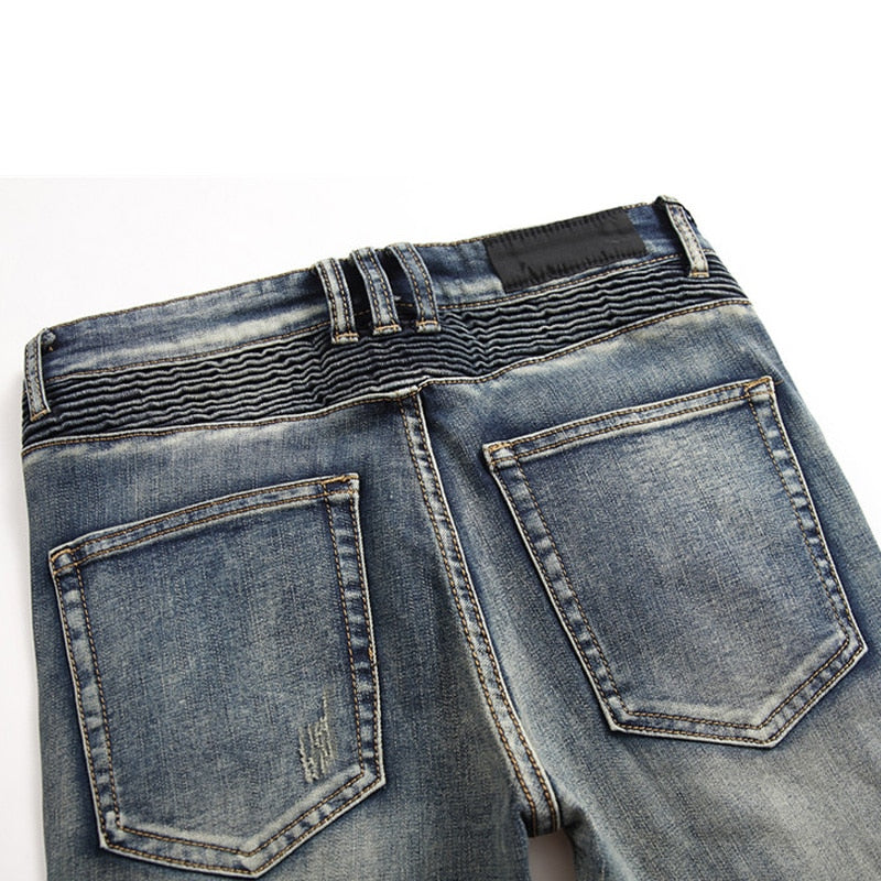 Mondier stitch jeans