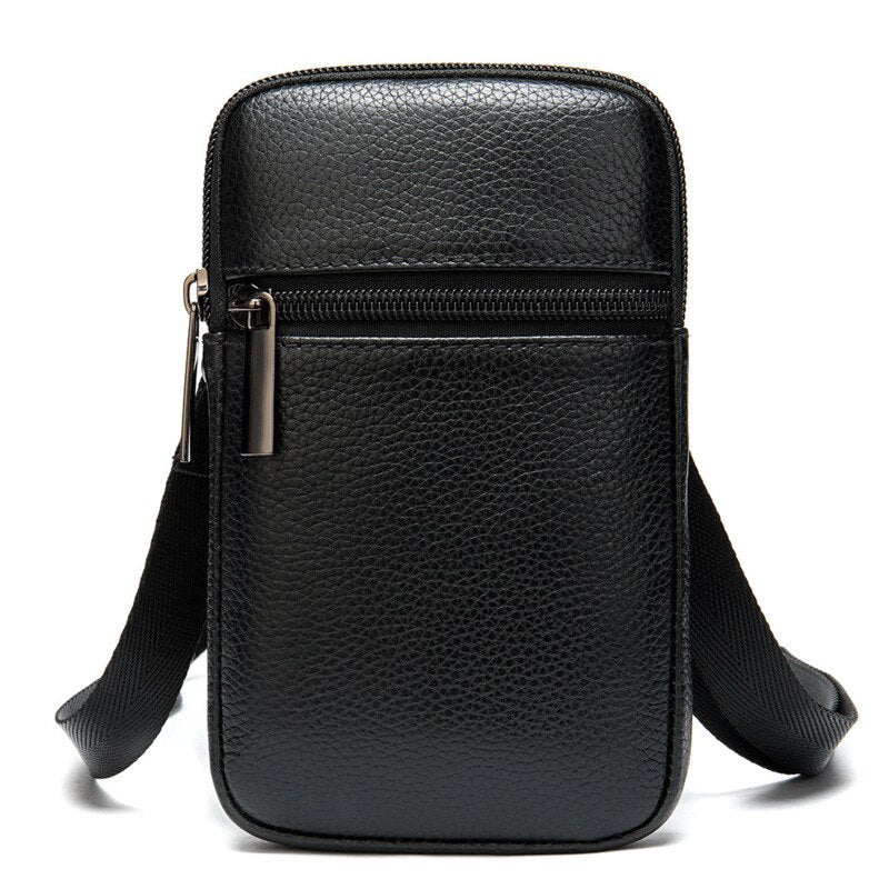 Merlo Leather Messenger Bag