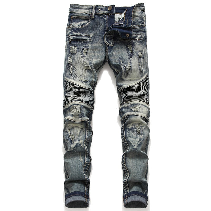 Mondier stitch jeans