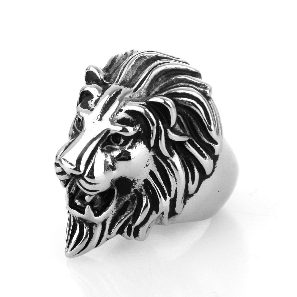 Leo Silver Ring