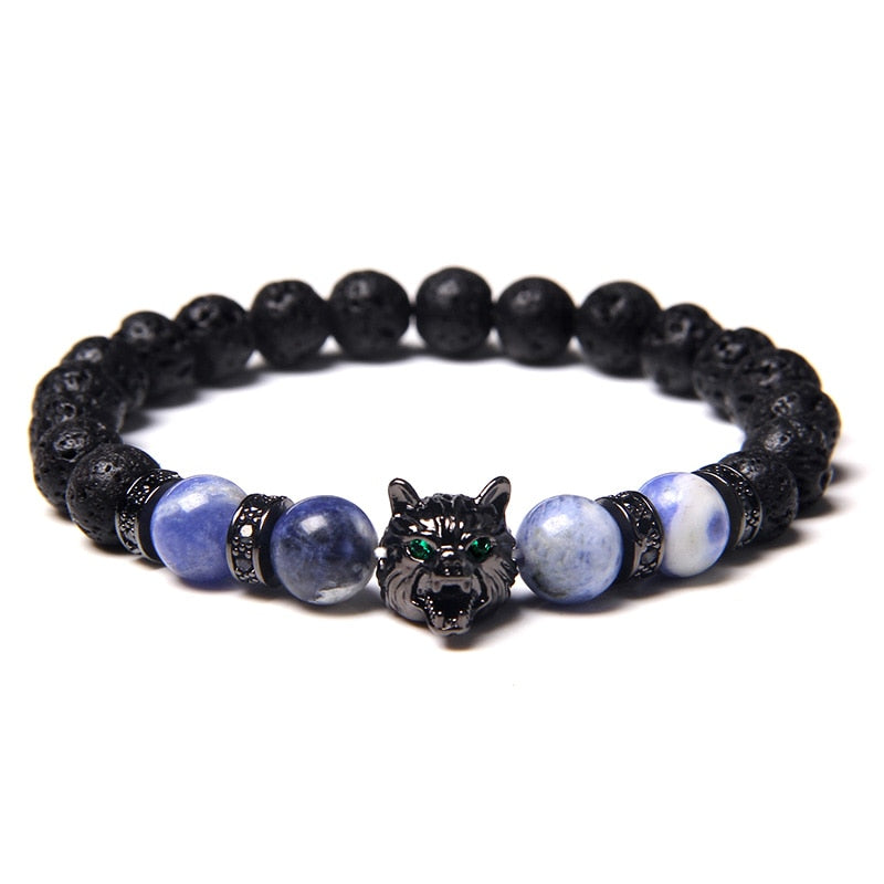 Tigris Emerald Eye Bracelet