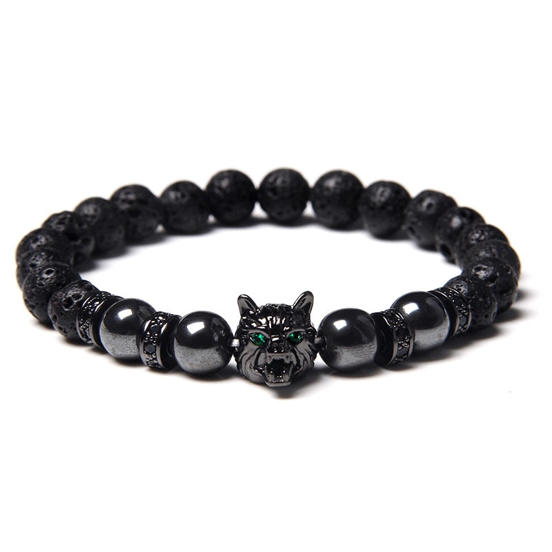 Tigris Emerald Eye Bracelet