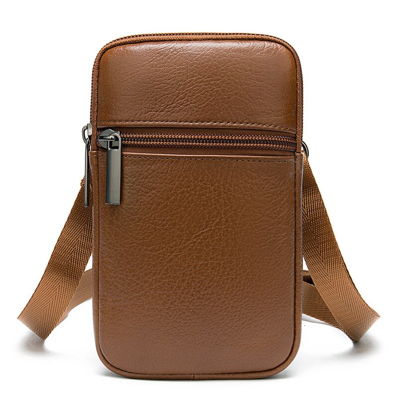 Merlo Leather Messenger Bag