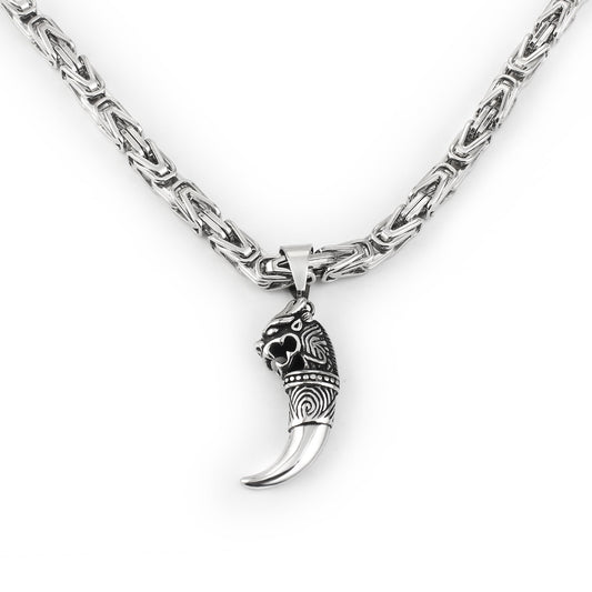 Vatu Silver Pendant Necklace