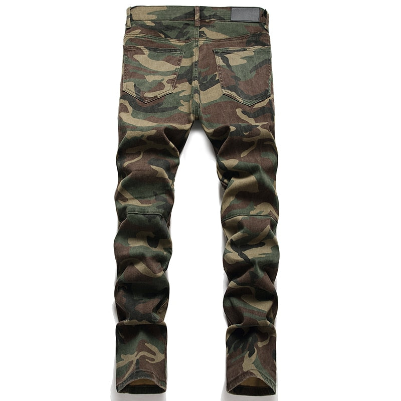 Multicam Denim Jeans