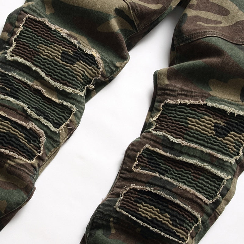 Multicam Denim Jeans