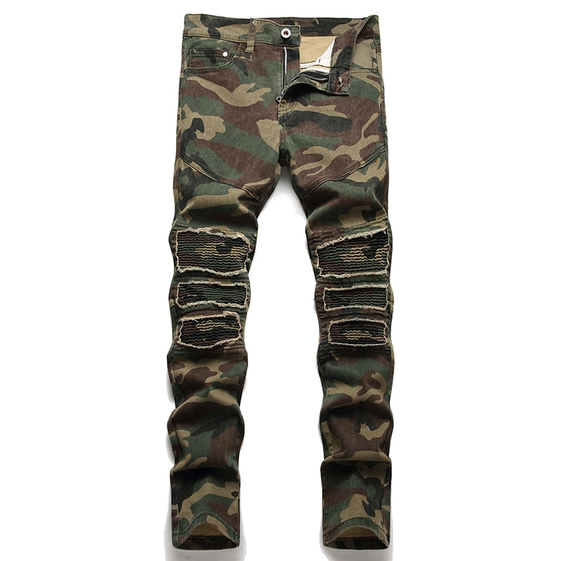 Multicam Denim Jeans