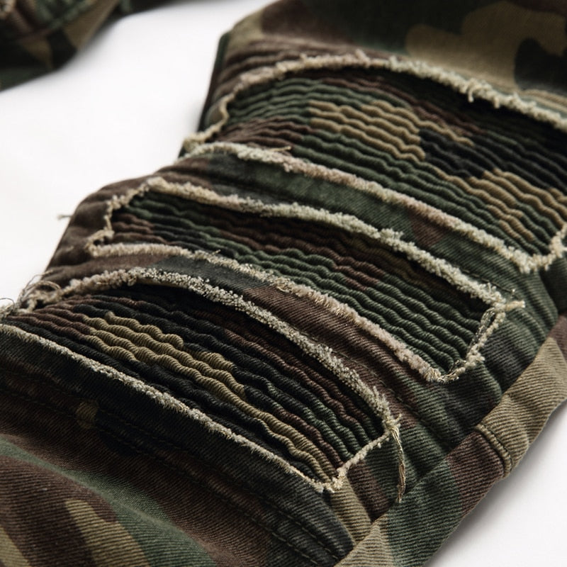 Multicam Denim Jeans