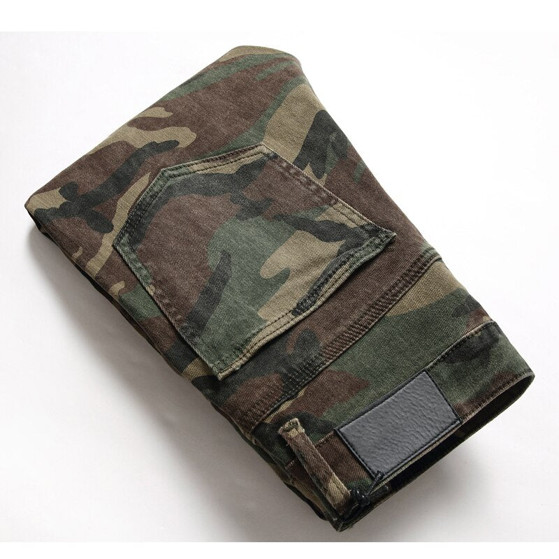 Multicam Denim Jeans