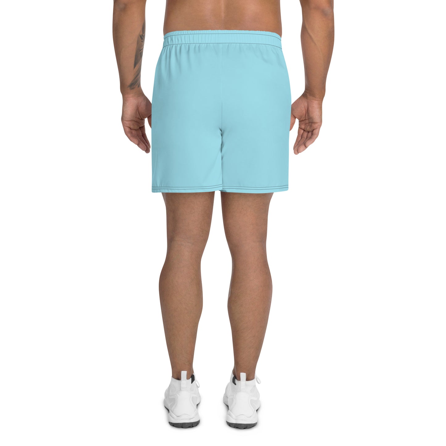 Lepion Sky Blue Athletic Shorts