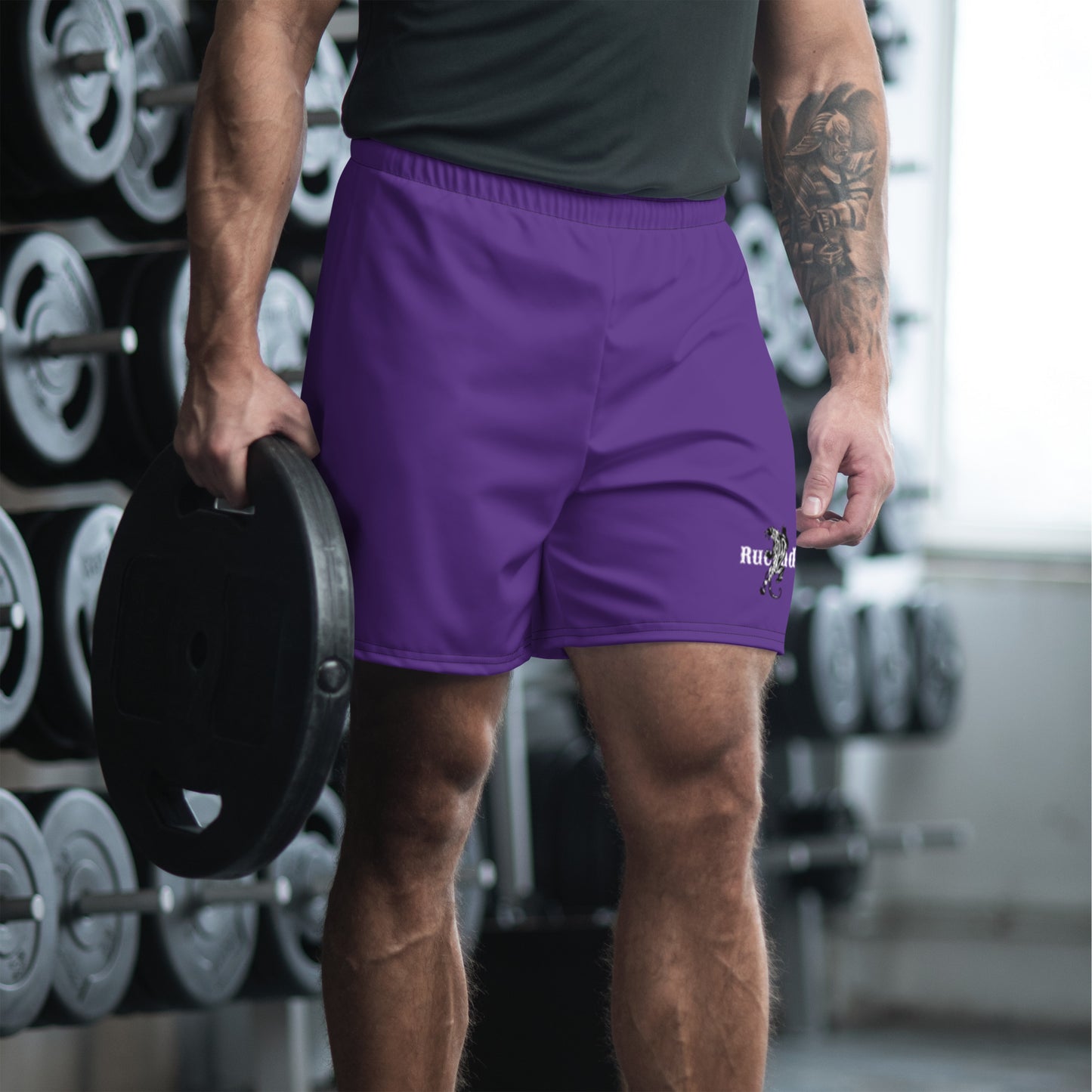 Indigo Lepion Athletic Shorts