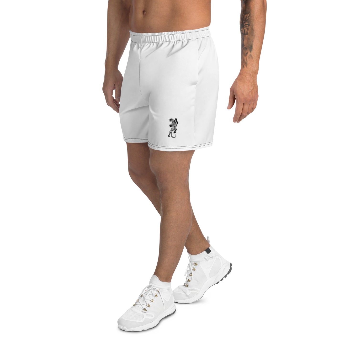 White Lepion Athletic Shorts