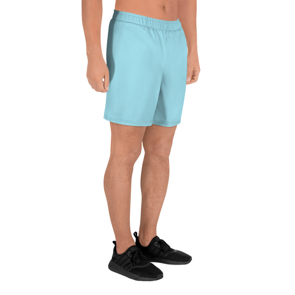 Lepion Sky Blue Athletic Shorts