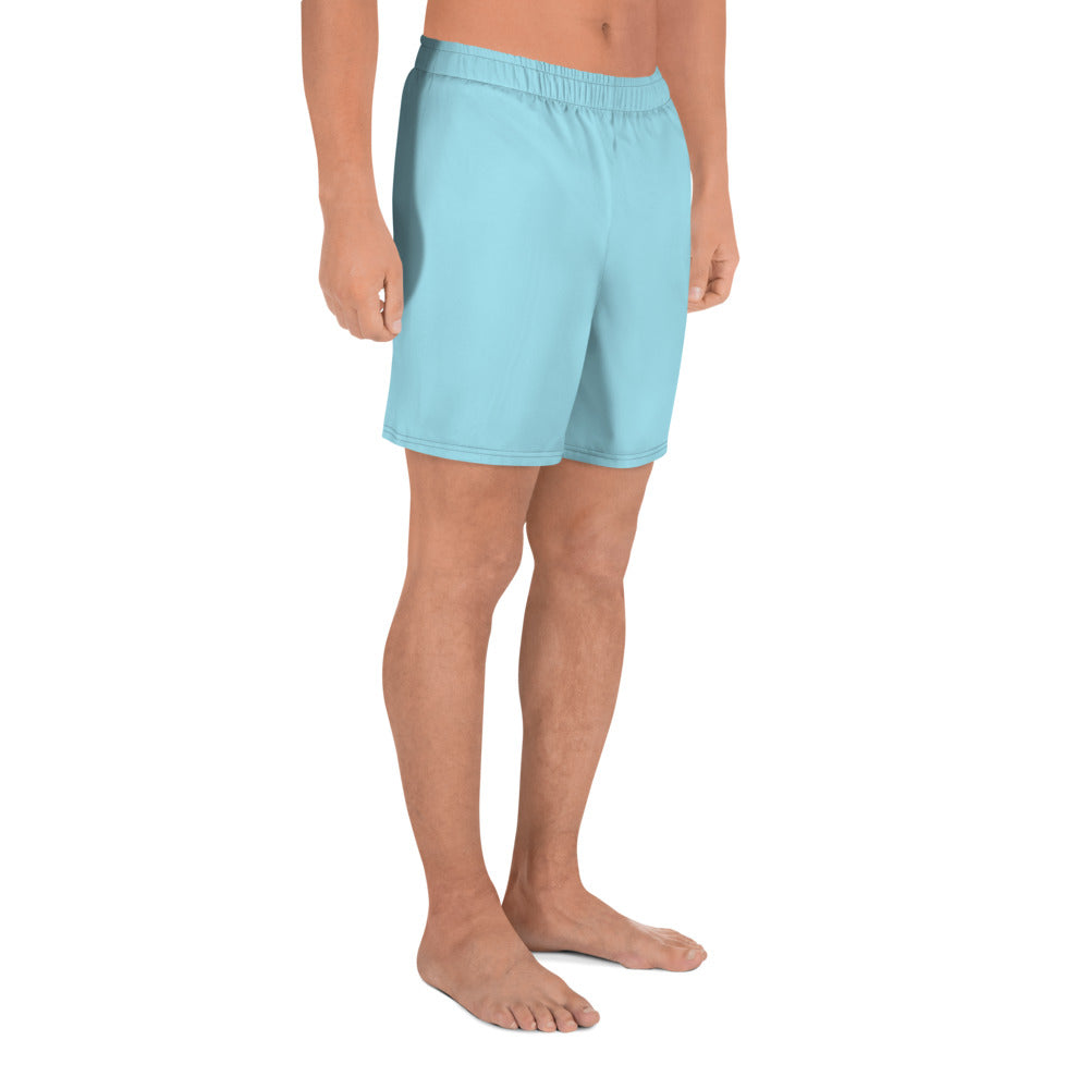 Lepion Sky Blue Athletic Shorts