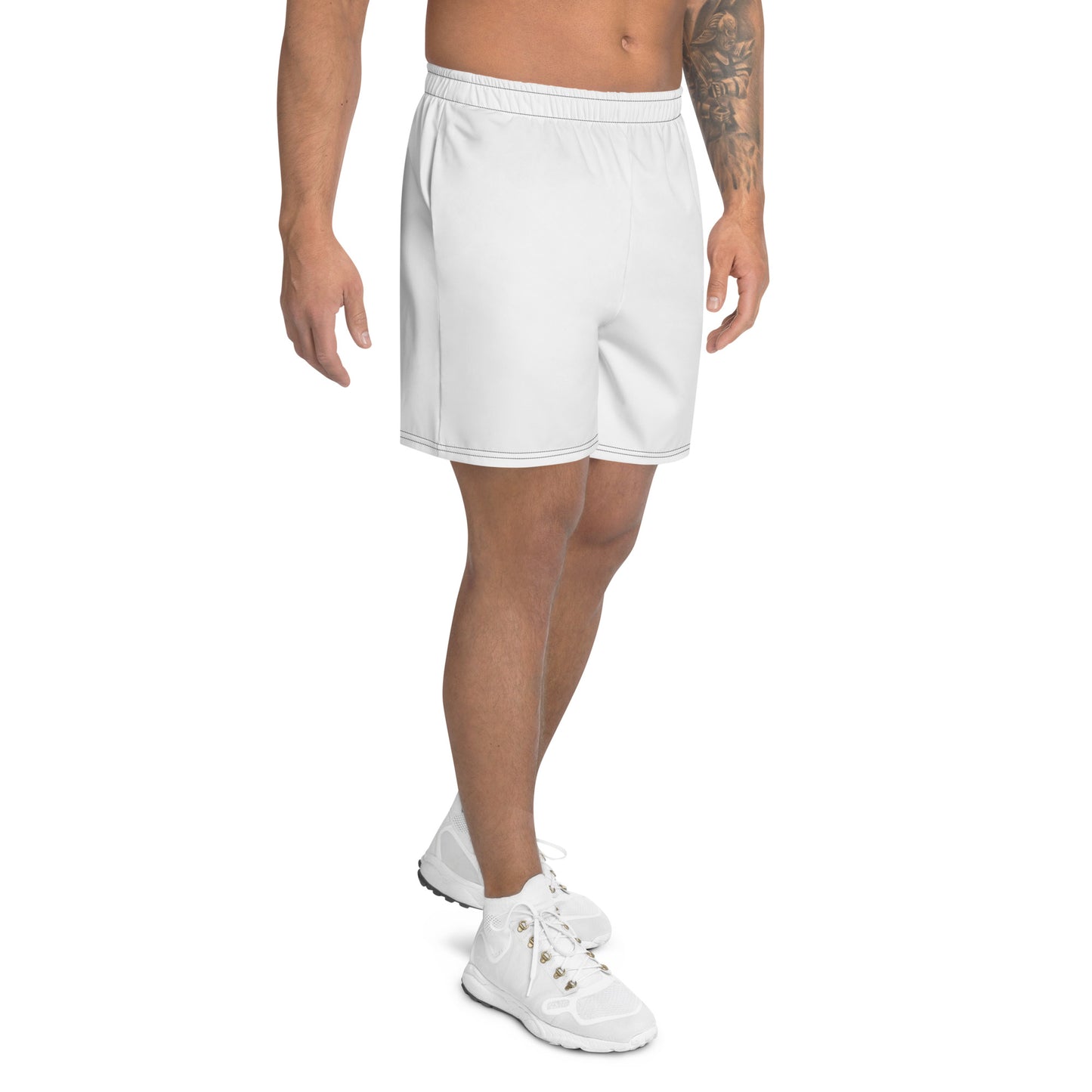 White Lepion Athletic Shorts