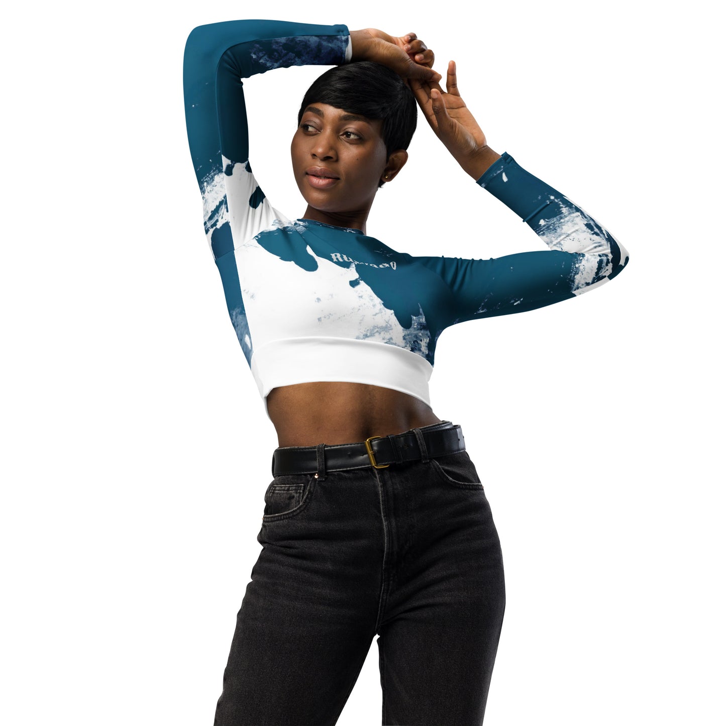 Azul Crop Top