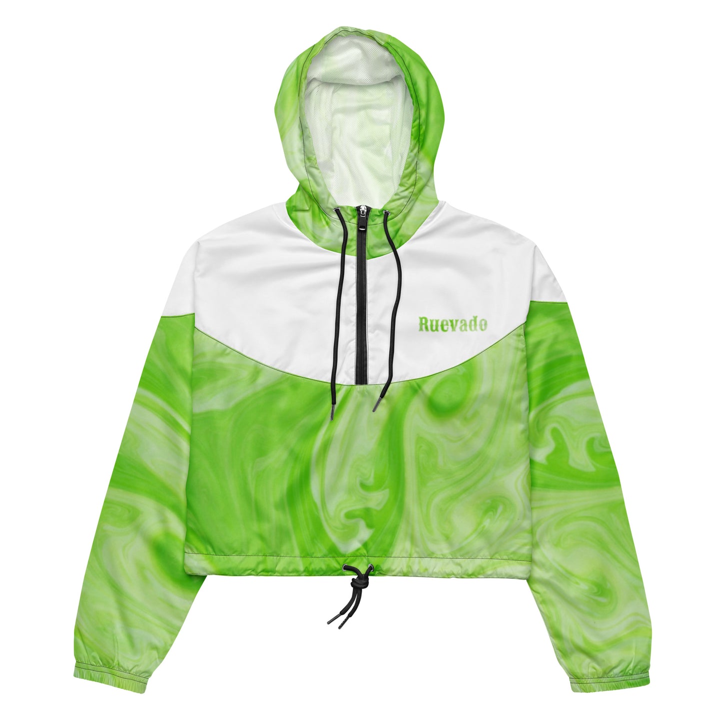 Slime cropped windbreaker