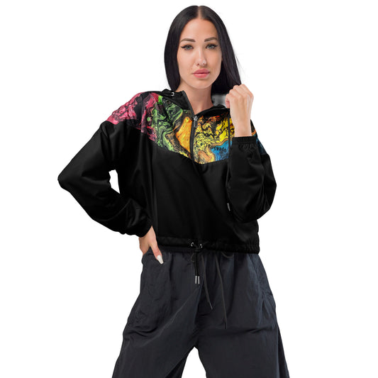 Daub Cropped Windbreaker