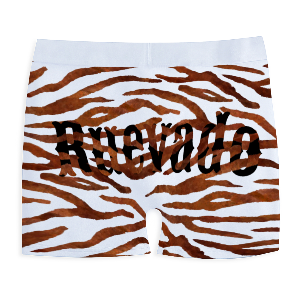 Creme Tigre Yoga Shorts