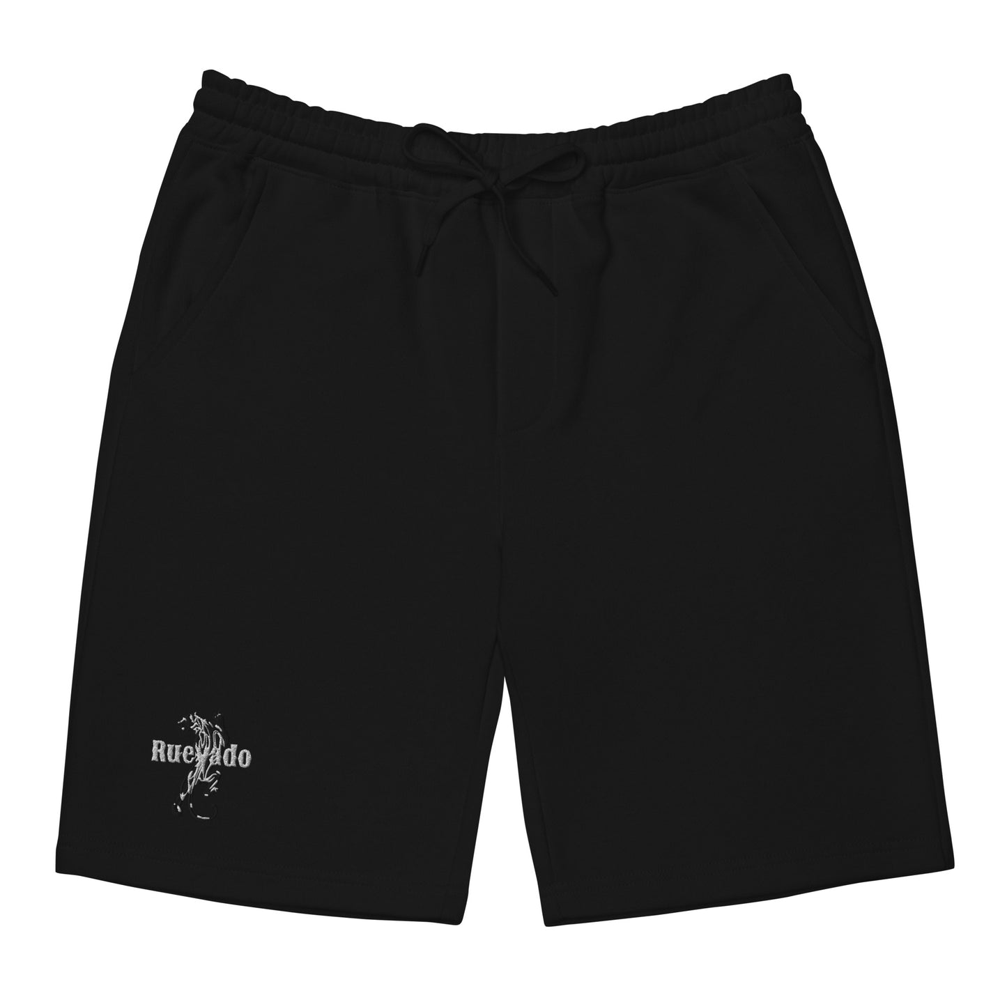 Leapard Men's fleece shorts