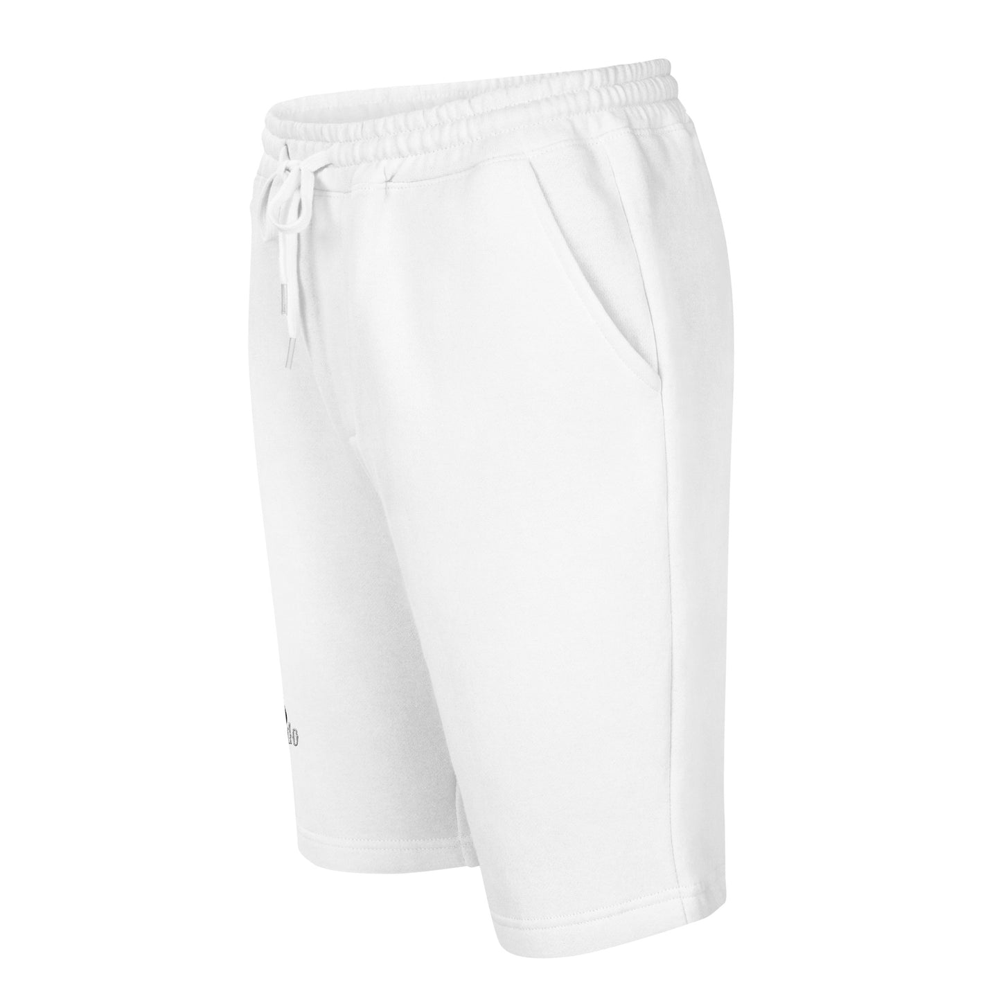 Leapard Men's fleece shorts